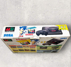 Mega Drive Plus One Sonic the Hedgehog Sega Console Boxed HAA-2510 Video Game