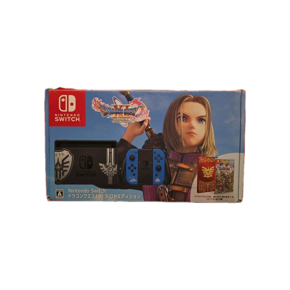 Nintendo Switch Dragon Quest XI S Lotto Limited Edition Joy-con Japan Excellent
