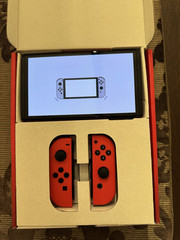 Nintendo Switch (OLED Model) Mario Red Edition Console