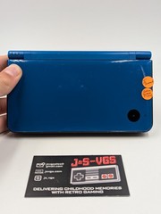 Nintendo DSi XL Midnight Blue Console For Parts L Button Screen AS IS
