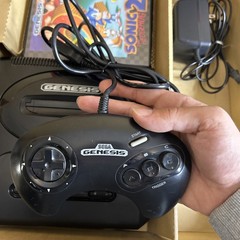 Sega Genesis Model 2 Console Complete in Box Sonic 2 Bundle Manual Reg Card Post