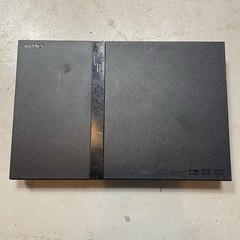 Sony PlayStation 2 PS2 Console Slim Black Bundle SCPH-70012 FOR PARTS AS IS B