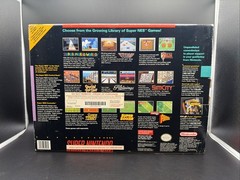 SNES Super Nintendo Control Set Console Complete CIB Tested/Working! Fast Ship