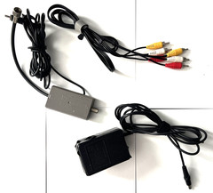 Nintendo NES Console Bundle 2 Controllers Zapper Cables & Dynowarz Game Tested