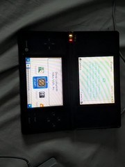 Nintendo DSi Black Handheld System Built-In Microphone Wi-Fi Headphone Jack