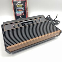 Atari CX-2600A Video Computer System Console Bundle with Controllers – Untested