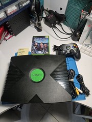Microsoft Xbox OMG console Completely Cleaned with 1 Game and 1 Controller.