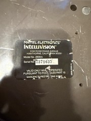 Mattel Electronics Intellivision 2609/2609A Console Lot w/ 12 Games RF NTSC-U/C