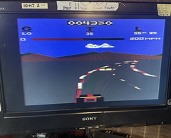 Atari 7800 ProSystem Console Cleaned & Tested – WORKS – Includes Controller MS5