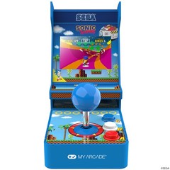 Sonic Joystick Player: Sonic The Hedgehog Retro Game Console, 2 Games in 1, Sega