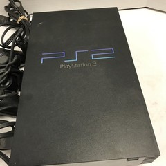 Sony PlayStation 2 PS2 Fat Console, Controllers, and Cords – Powers On