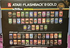 Atari Flashback 8 Gold Activision Edition HD Console 130 Built-In Games Tested