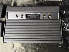 Atari 2600 Darth Vader Console Boxed + Controllers Cables 2 Games – Great – Read