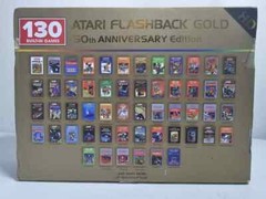 Atari Flashback Gold Console 50th Anniversary Edition 130 Games with 2 Pedals