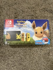 Nintendo Switch Pikachu & Eevee Edition + Pokeball – No Game Code