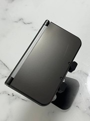 Nintendo New 3DS LL XL Metallic Black Console Stylus Tested Working Japan Ver