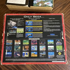 Sega Genesis Model 2 Console Complete in Box Sonic 2 Bundle Manual Reg Card Post