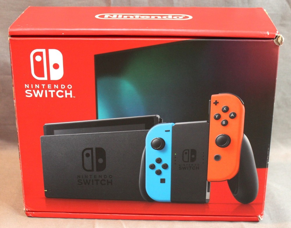 Nintendo Switch Handheld Game Console ~ Complete In Original Box ~ 32GB Storage