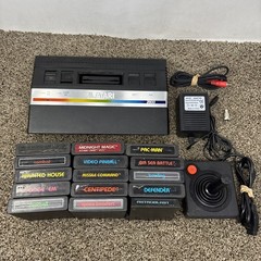 Atari 2600 Junior Jr Console System Bundle 15 Games Joystick Tested Bundle Lot