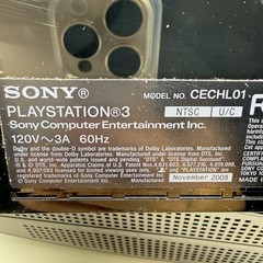 Sony PlayStation 3 PS3 Fat Consoles CECHK01 CECHL01 PARTS REPAIR AS IS NO HDD