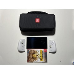 Nintendo OLED Switch Mobapad Joy Cons Gaming Console + Case + Game🔥Nice!