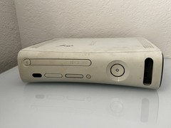 Microsoft Xbox 360 White Console FALCON 2008 20gb Disc Drive Broken