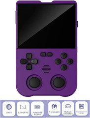 XU10 Handheld Game Console with Built-In 10,000 Games, 3.5-Inch IPS Screen Linux