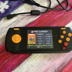 Atari Flashback Portable Handheld Game w/ 70 Preloaded Games Working –