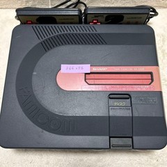 SHARP Twin Famicom Console System AN-500 Black [Maintained Belt Replaced]
