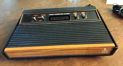Atari 2600 4 Switch Console Model CX-2600 A Made in Taiwan Works Perfect