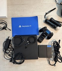 Sony PlayStation 4 PS4 Console CUH-1215A Bundle Controllers, 3 Games Excellent