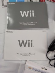 Nintendo Wii Black Console RVL-101 American Heart Association Box Bundle 5 Games