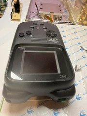NEC PC Engine GT Console Recapped & Replaced Screen USA Seller + 7 HU Card Games