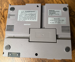1986 Control Deck complete in box nintendo nes Super Mario Game Pak cart nr-MINT
