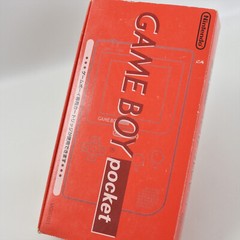 Gameboy Pocket RED Console MGB-001 Boxed Nintendo made in CHINA 6120 gb