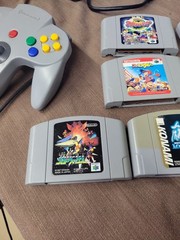 Nintendo 64 N64 Console NUS-001 Gray Works Plays Japanese And American 13 Games!