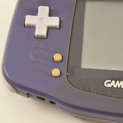 JUNK Gameboy Advance Console Violet AGB-001 NotWorking NO cover Nintendo 753 JP