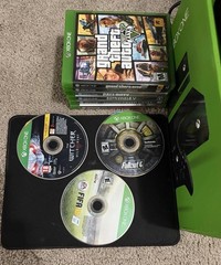 Xbox One Console Bundle 3 Controllers + Box + 9 Games GTA V Witcher 3 COD Bundle