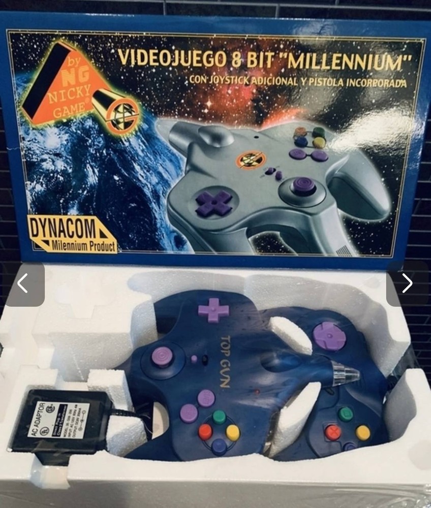 Nintendo 64 Prototype CONSOLE 8 BIT MILLENIUM DYNACOM Laser COMPLETE BOX Laser
