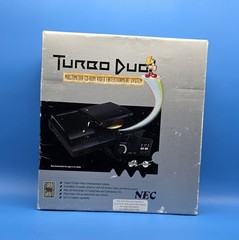 TurboGrafx-CD/TurboDuo Launch Edition Black Console, CIB, Tested & Working