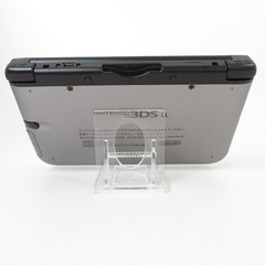 【Excellent】Nintendo 3DS LL XL Silver x Black Console ONLY Japanese Edition #DEN0