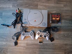 Playstation 1 PS1 Console Tested W/ Nightmare Creatures + Mem Card