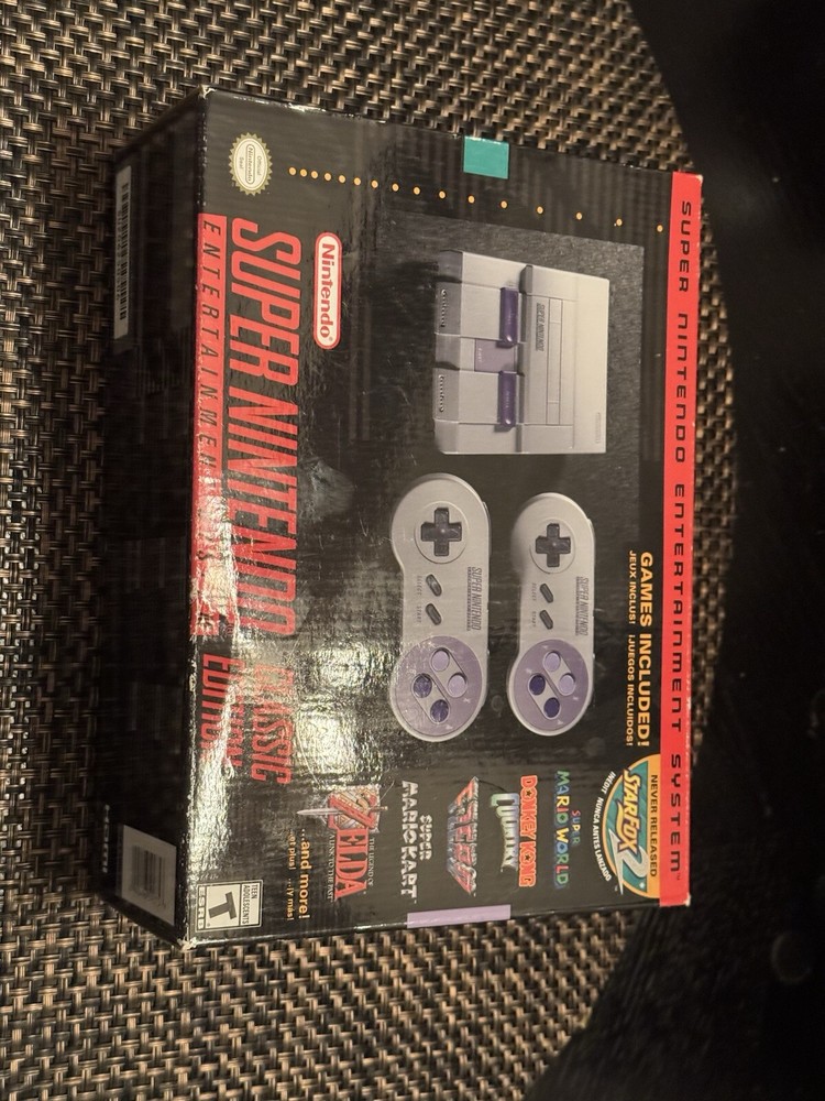 Nintendo Super NES Classic Edition Gaming Console – Grey