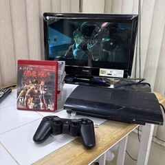 PS3 Super Slim 250GB Console Bundle CECH-4001B w/Controller And Bundle Games