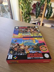 Super Nintendo Donkey Kong Country Collection – 5 Game Crate – SNES – AUS PAL