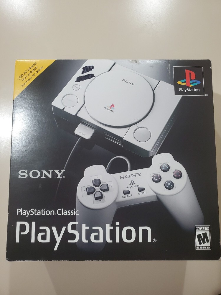 Sony Playstation Classic 2 Controllers 20 Preloaded Classic Games