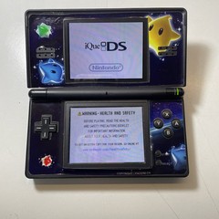 Original Nintendo iQue DS Lite Console – Black Console w/ Original Charging Plug