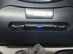 Sega Genesis Model 2 Console W/ 10 Games! Console Restored! Read! BLUE LED