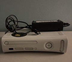 Microsoft Xbox 360 White NXE DASHBOARD Console W Power Cable