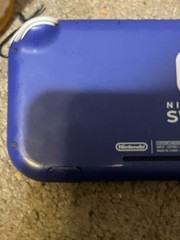 Authentic & Tested Blue Nintendo Switch Lite Console & Charger, Works, Read